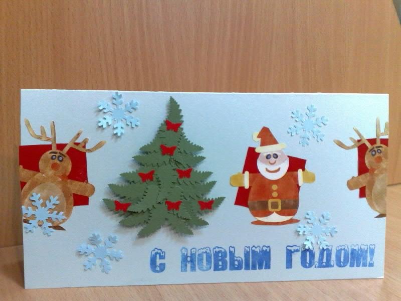 Набор рождественских открыток с Санта Клаусом