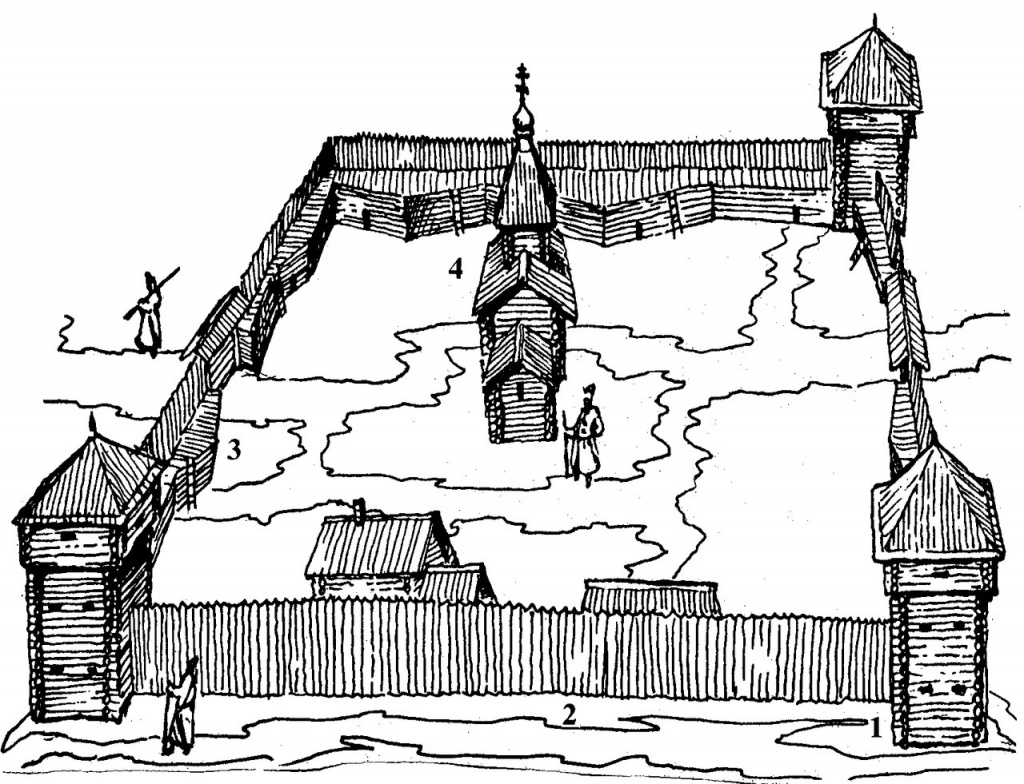 башня якутского острога