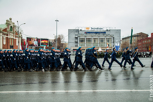 Новосибирск готовится к празднованию 9 мая 