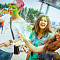 Фестиваль красок "Holi-Day" у ТЦ "МЕГА"