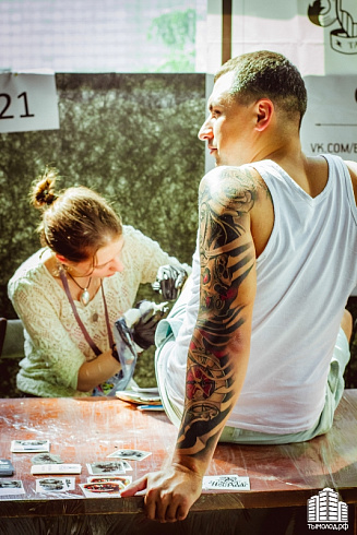Пятый Сибирский фестиваль татуировки