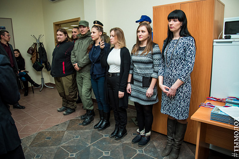 Награждение победителей соревнований по стрельбе среди общественных объединений правоохранительной направленности