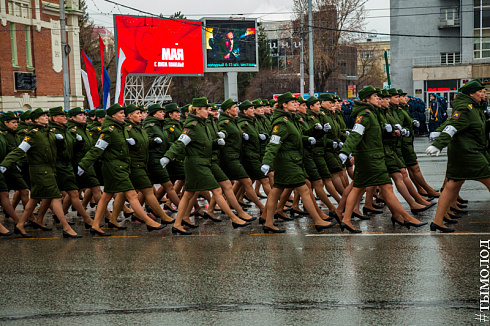 Новосибирск готовится к празднованию 9 мая 