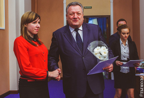 Награждение дружинников народных дружин Новосибирска по итогам 2016 года