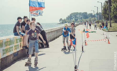 Заезд на роликах 2016