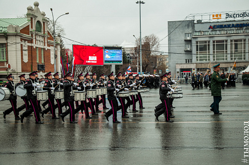 Новосибирск готовится к празднованию 9 мая 