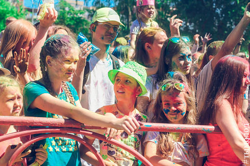Happy Holi Fest Новосибирск 2017