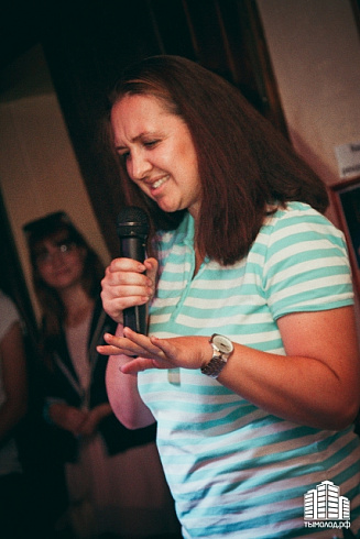 Stand up. Open mic.