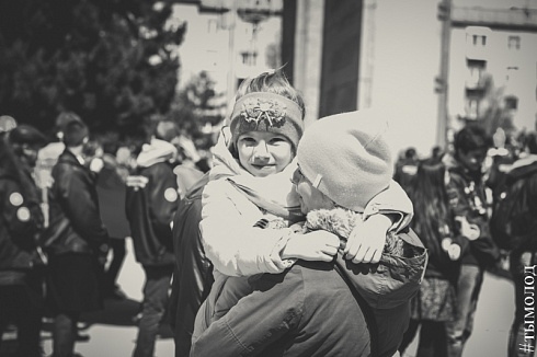 Митинг на Монументе Славы