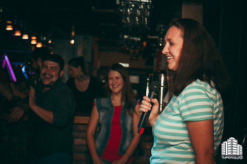 Stand up. Open mic.