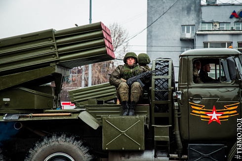 Новосибирск готовится к празднованию 9 мая 
