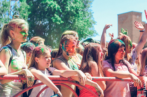Happy Holi Fest Новосибирск 2017