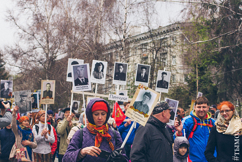 Бессмертный полк в Новосибирске
