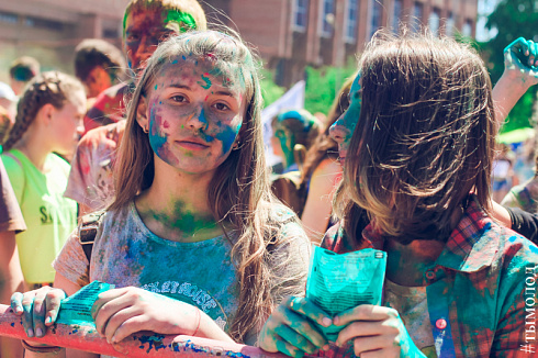 Happy Holi Fest Новосибирск 2017