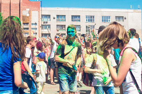 Happy Holi Fest Новосибирск 2017