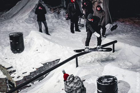 Первая в России битва по сноуборду в городской среде Drive Urban Snowboard