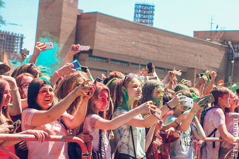 Happy Holi Fest Новосибирск 2017