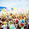 Фестиваль красок "Holi-Day" у ТЦ "МЕГА"