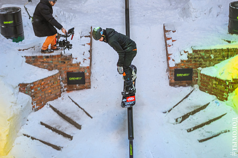 Первая в России битва по сноуборду в городской среде Drive Urban Snowboard