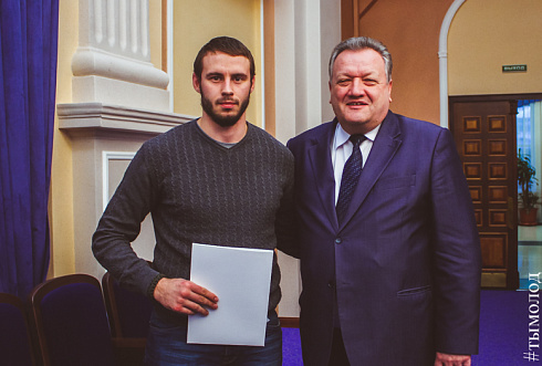 Награждение дружинников народных дружин Новосибирска по итогам 2016 года