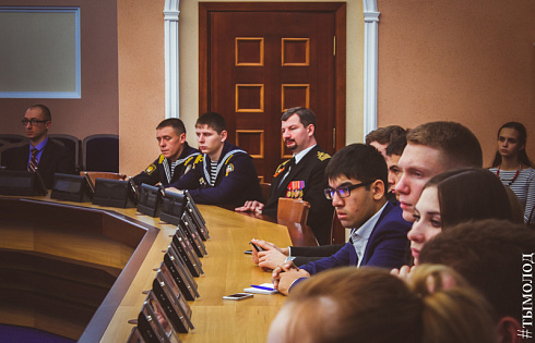 Награждение дружинников народных дружин Новосибирска по итогам 2016 года