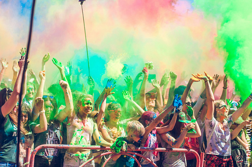 Happy Holi Fest Новосибирск 2017