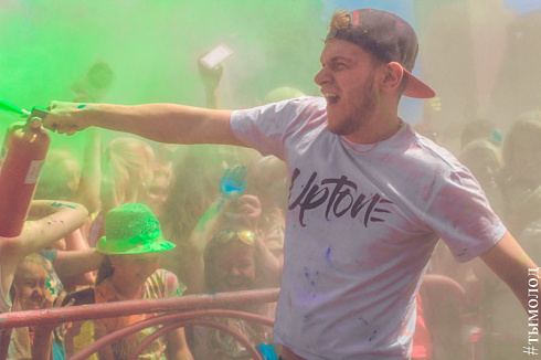 Happy Holi Fest Новосибирск 2017