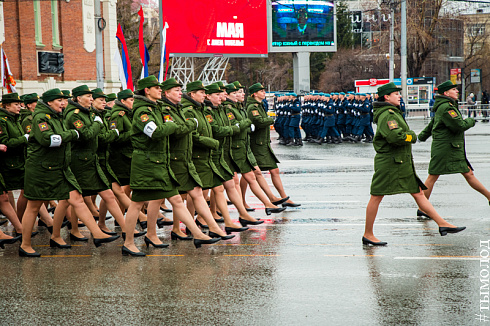 Новосибирск готовится к празднованию 9 мая 