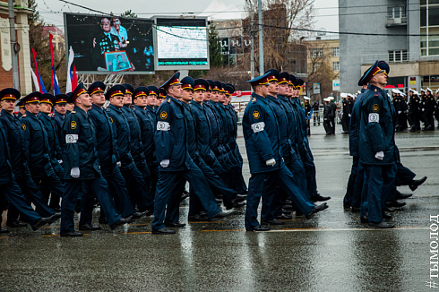 Новосибирск готовится к празднованию 9 мая 