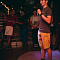 Stand up. Open mic.