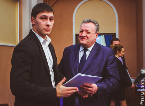 Награждение дружинников народных дружин Новосибирска по итогам 2016 года