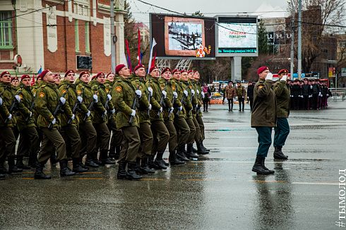 Новосибирск готовится к празднованию 9 мая 