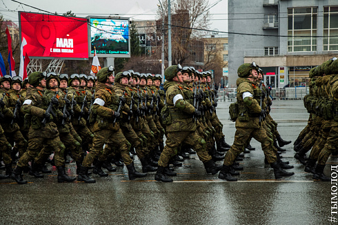 Новосибирск готовится к празднованию 9 мая 