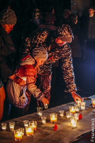 В Новосибирске прошла акция «Свеча памяти»