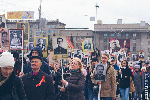 Бессмертный полк в Новосибирске