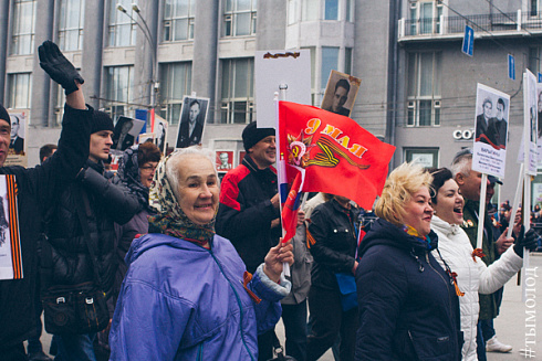 Бессмертный полк в Новосибирске