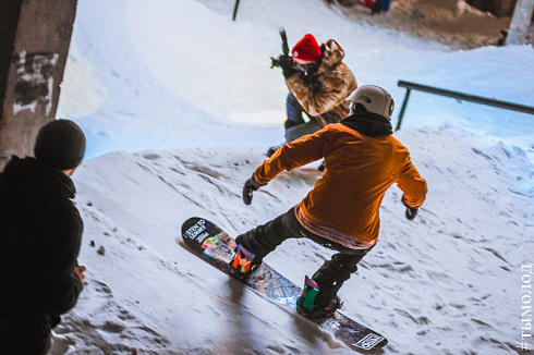 Первая в России битва по сноуборду в городской среде Drive Urban Snowboard