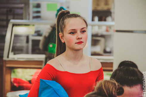 Съёмки новогодней программы