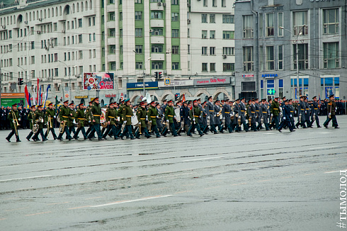 Новосибирск готовится к празднованию 9 мая 