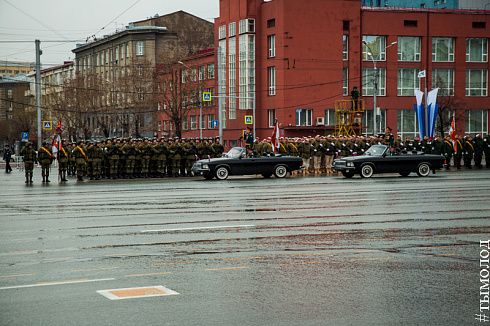 Новосибирск готовится к празднованию 9 мая 