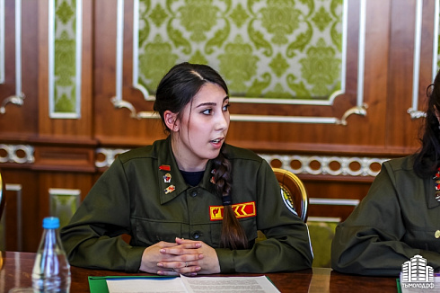 Встреча руководителей студенческих отрядов с губернатором Новосибирской области Владимиром Городецким