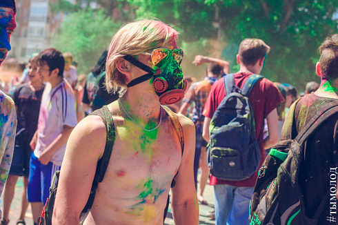 Happy Holi Fest Новосибирск 2017
