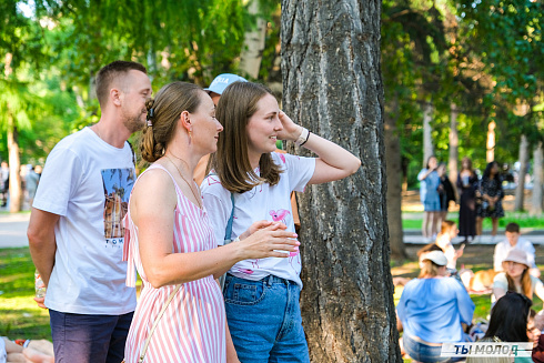 "Кино на траве" в Новосибирске 