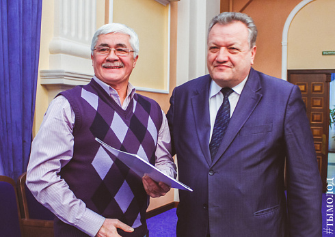 Награждение дружинников народных дружин Новосибирска по итогам 2016 года