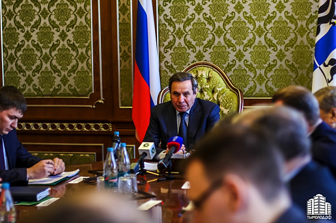 Встреча руководителей студенческих отрядов с губернатором Новосибирской области Владимиром Городецким