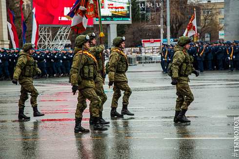 Новосибирск готовится к празднованию 9 мая 