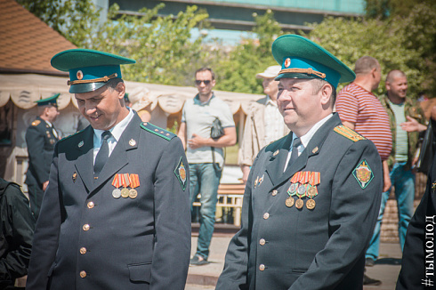 День пограничника в Новосибирске