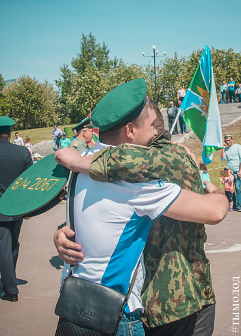 День пограничника в Новосибирске