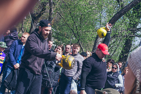 Празднование Дня Победы в Новосибирске
