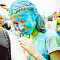 Фестиваль красок "Holi-Day" у ТЦ "МЕГА"